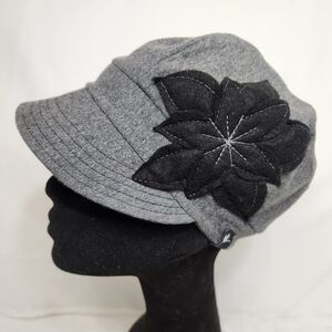 Hats For Healing Gray Cadet Stretchy Soft Hat Upcycled All Season Jersey Weekend